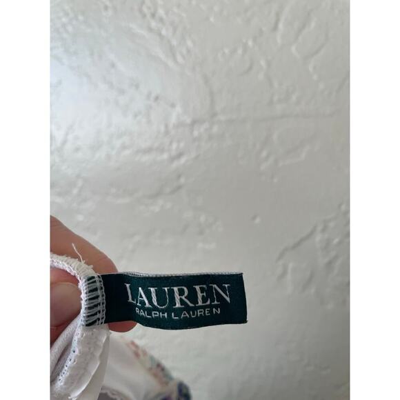 Lauren Ralph Lauren One Piece Swimsuit Tummy Control Captiva Rainbow Vacation 4 - Picture 2 of 9